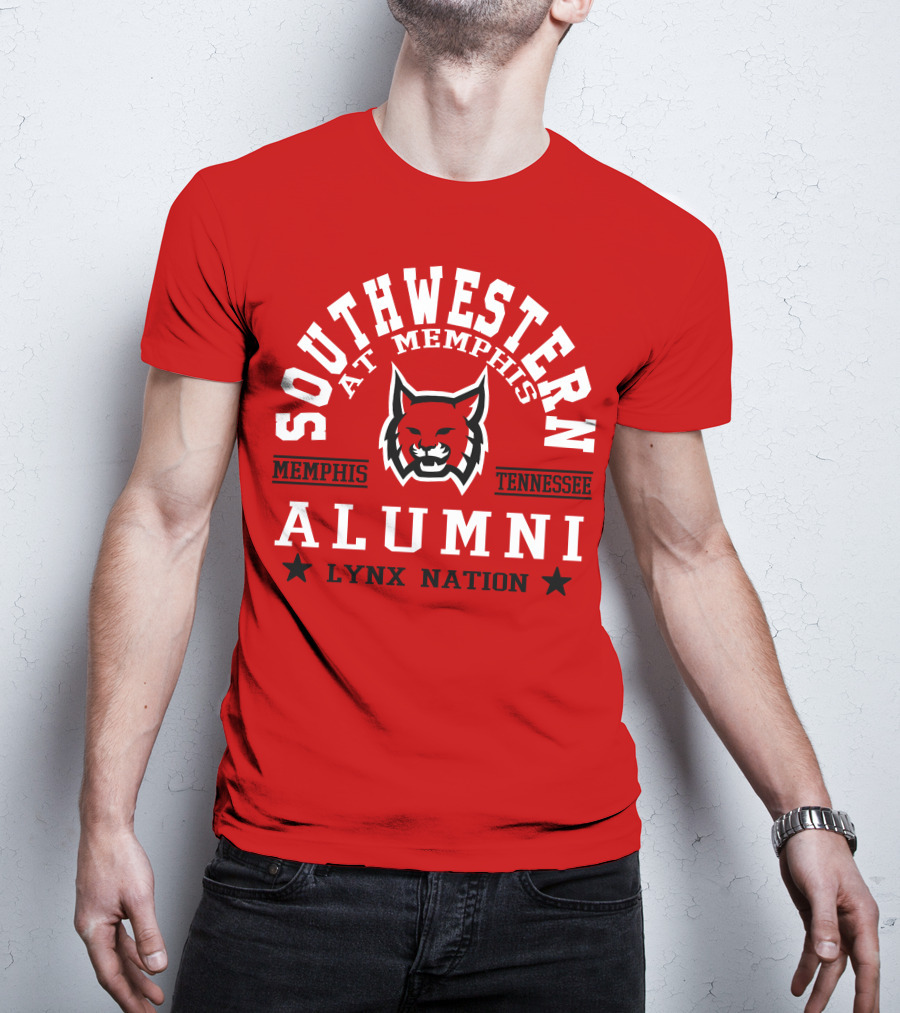Southwestern At Memphis Alumni Lynx Nation Memphis Tennessee T-Shirt