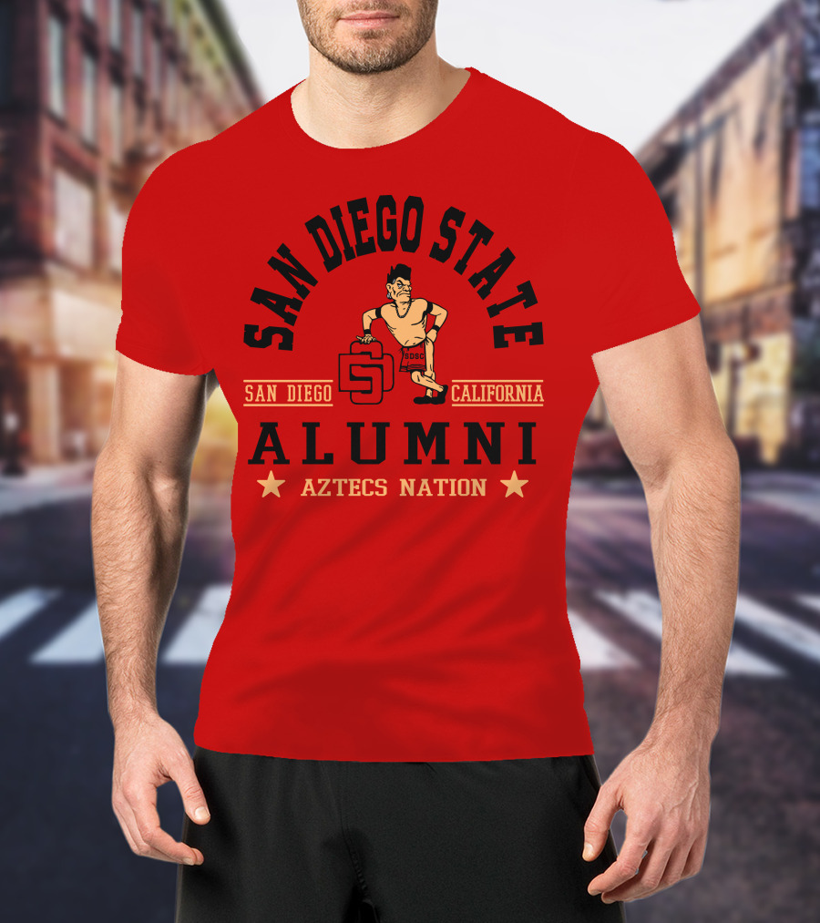 San Diego State Aztecs Alumni California Nation T-Shirt