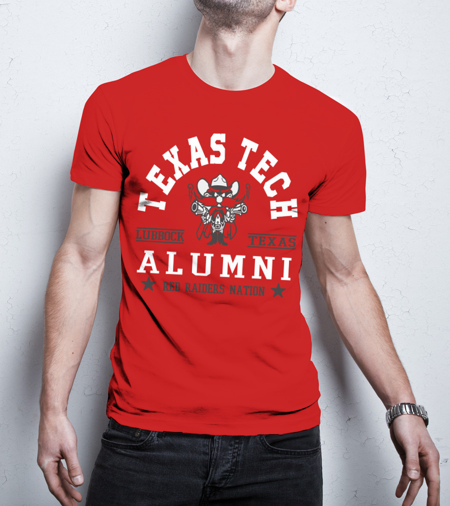 Texas Tech Alumni Red Raiders Nation Lubbock Texas T-Shirt