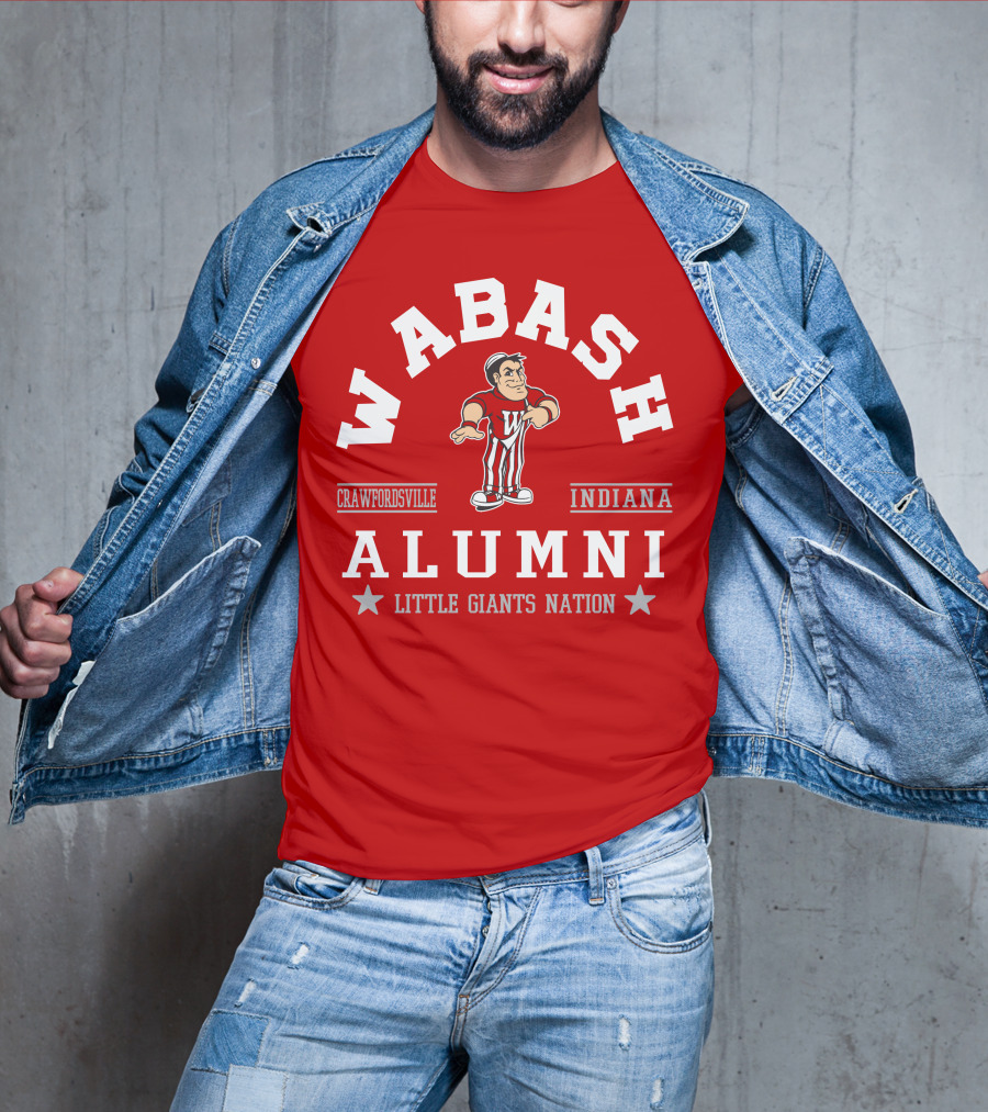 Wabash Alumni Crawsfordville Indiana Little Giants Nation T-Shirt