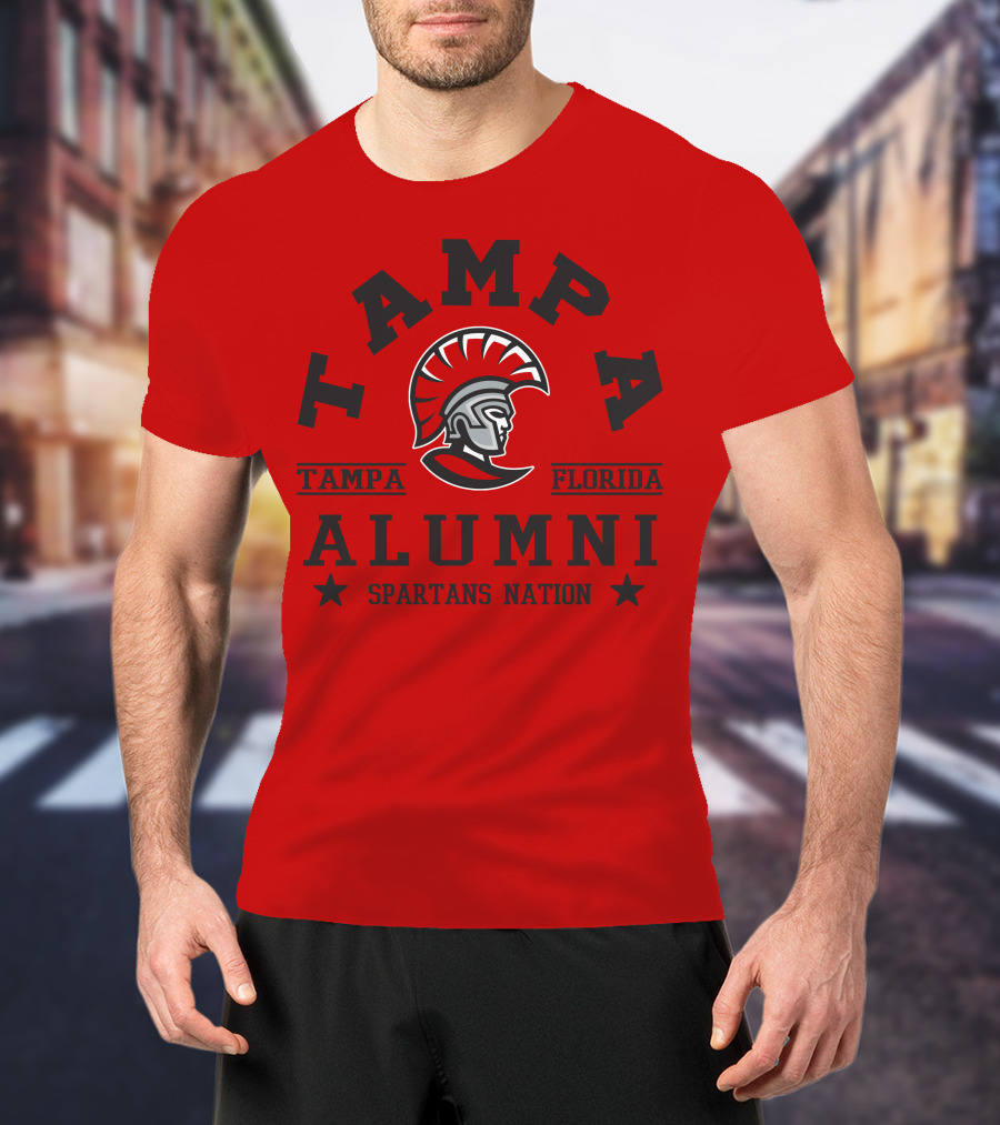 Tampa Florida Alumni Spartans Nation T-Shirt