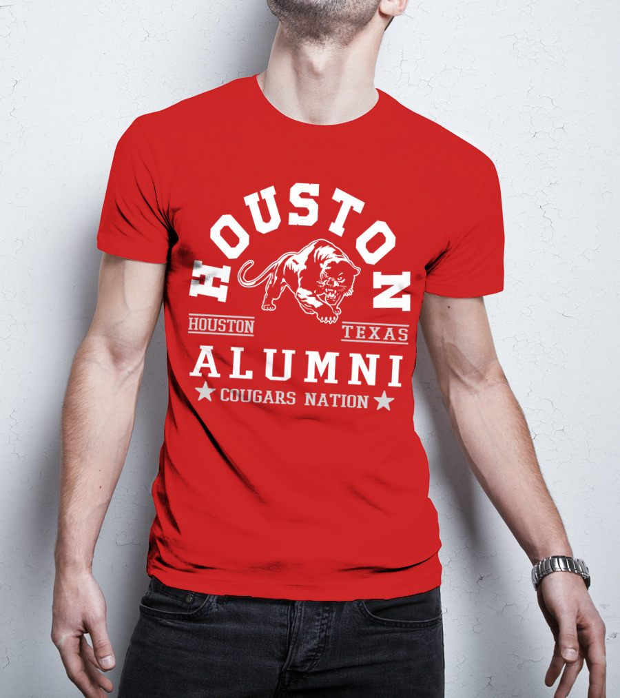Houston Alumni Cougars Nation Texas T-Shirt