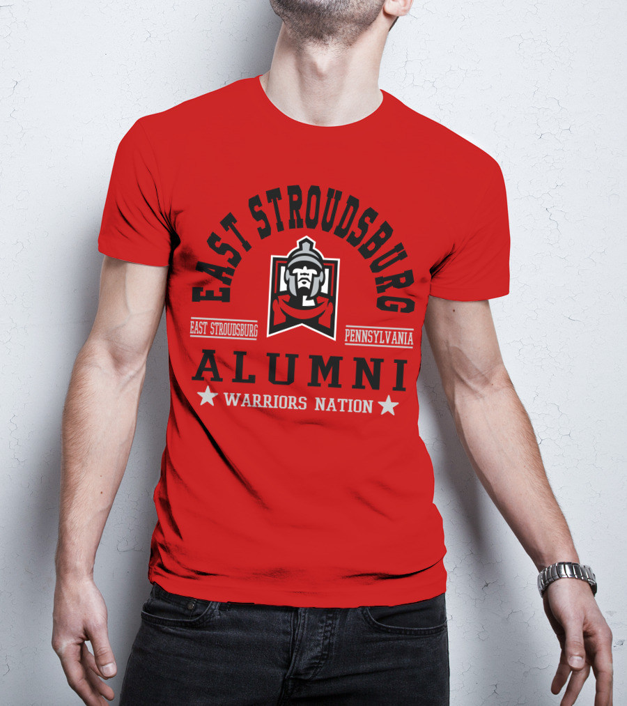 East Stroudsburg Alumni Warriors Nation Pennsylvania T-Shirt