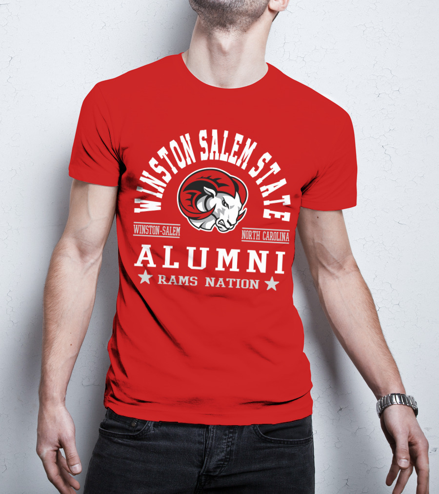 Winston-Salem State University Alumni Rams Nation North Carolina T-Shirt