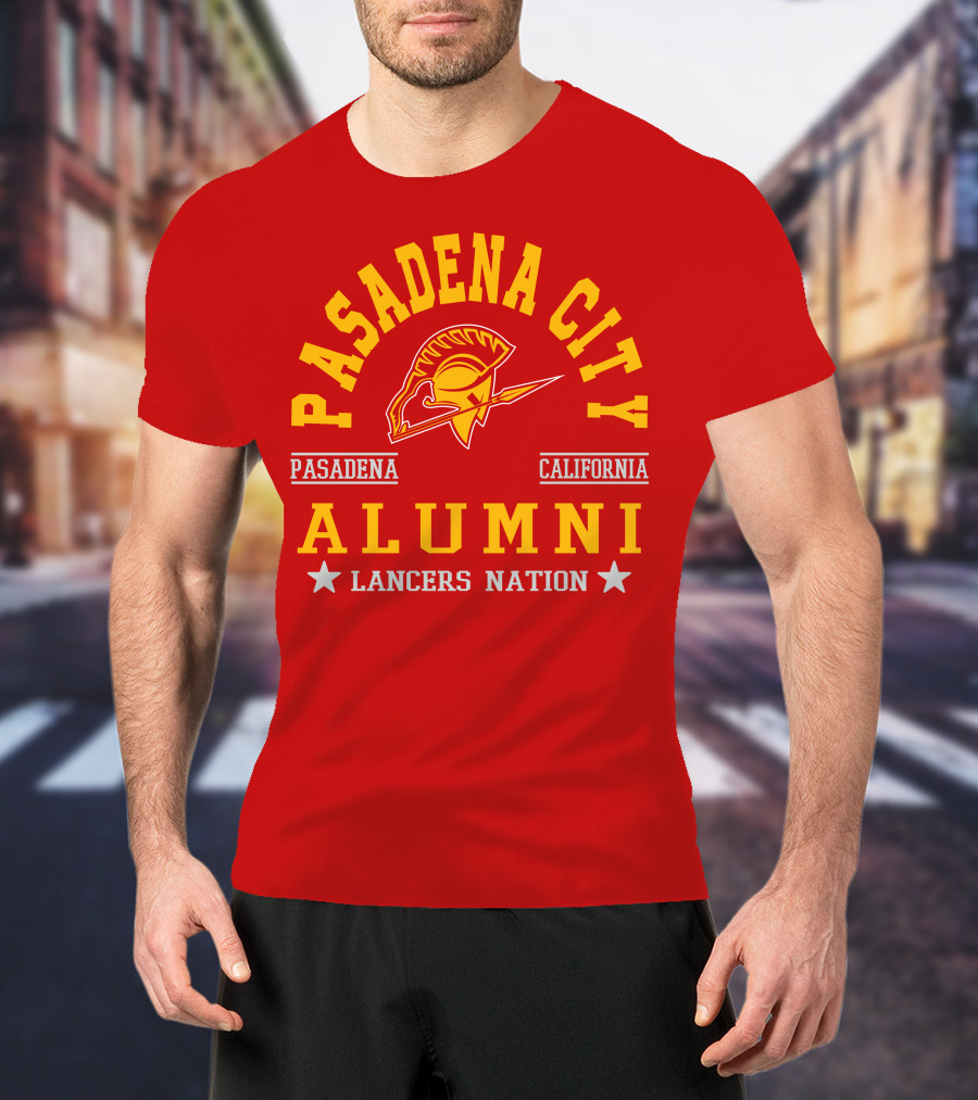 Pasadena City Alumni Lancers Nation Pasadena California T-Shirt