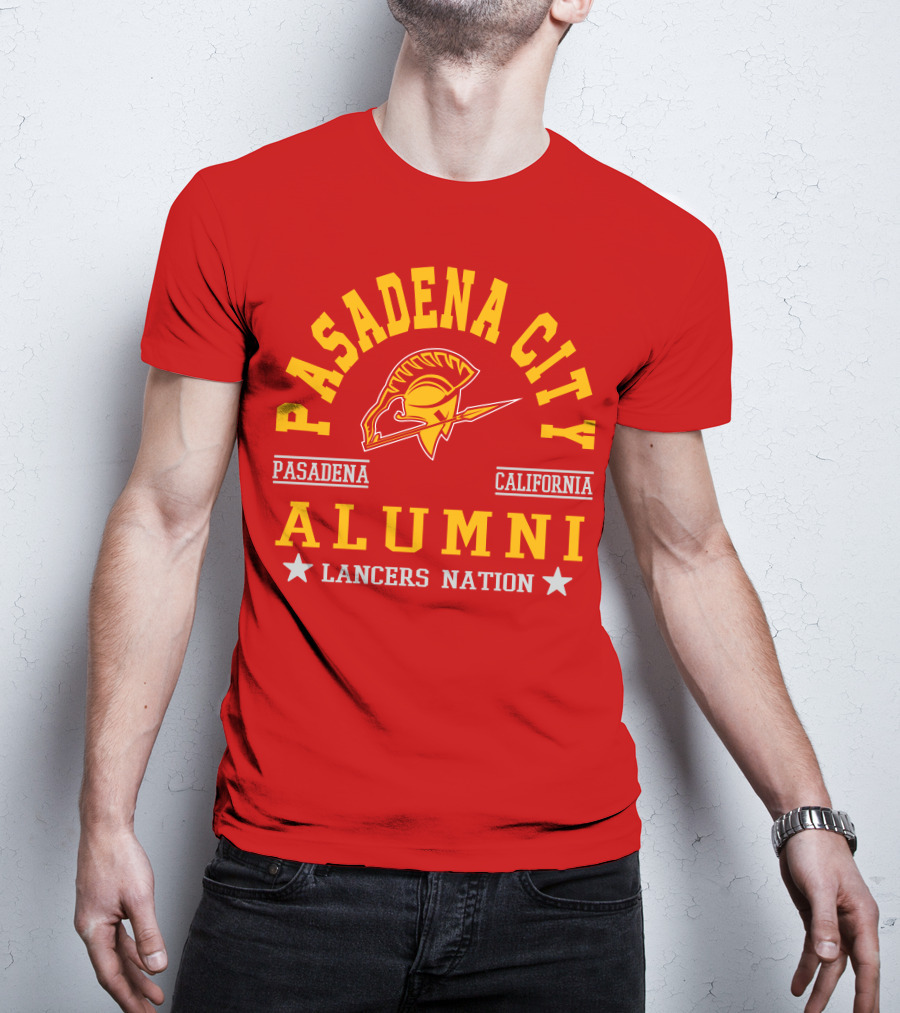 Pasadena City Alumni Lancers Nation Pasadena California T-Shirt