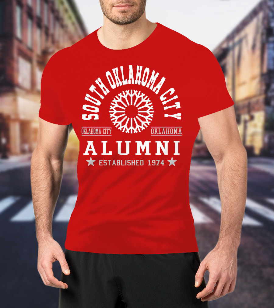 South Oklahoma City Alumni Established 1974 Oklahoma T-Shirt