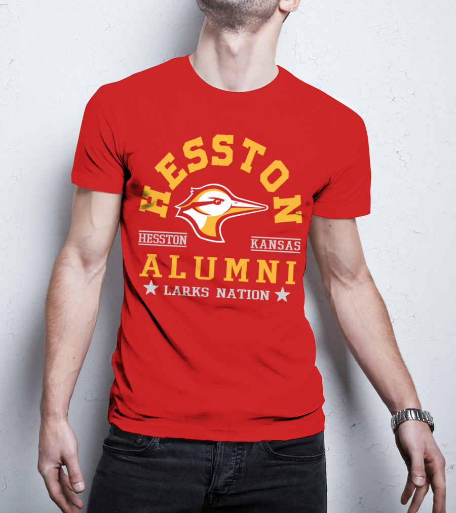 Hesston Kansas Alumni Larks Nation Hesston T-Shirt