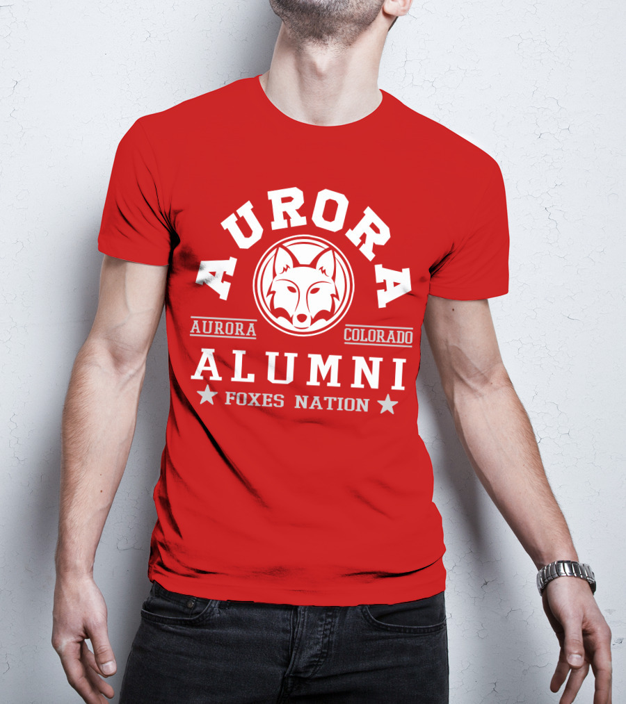 Aurora Colorado Alumni Foxes Nation T-Shirt