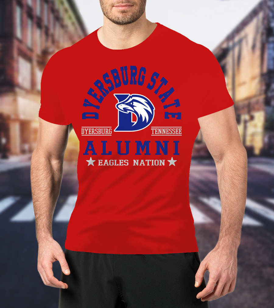 Dyersburg State Alumni Eagles Nation Tennessee T-Shirt
