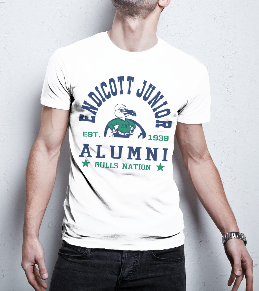 Endicott Junior Alumni Est. 1939 Gulls Nation EJC T-Shirt