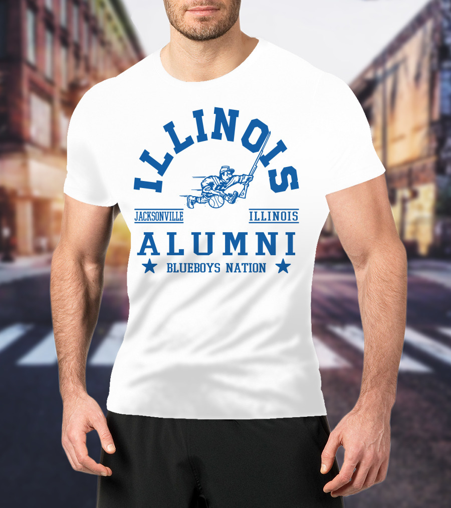 Illinois Alumni Blueboys Nation Jacksonville T-Shirt