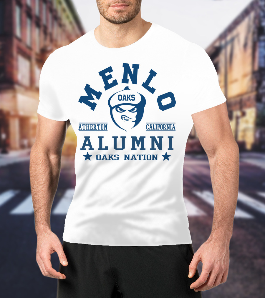 Menlo Oaks Alumni Atherton California Oaks Nation T-Shirt