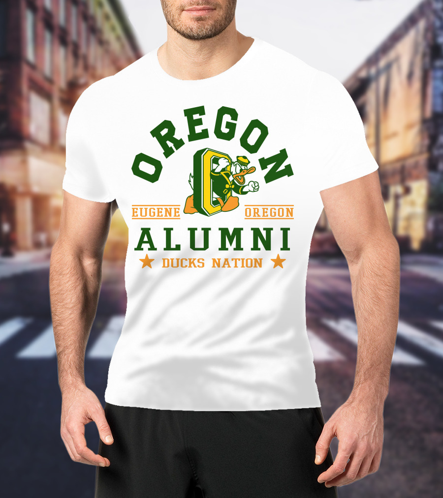 Oregon Alumni Eugene Ducks Nation T-Shirt