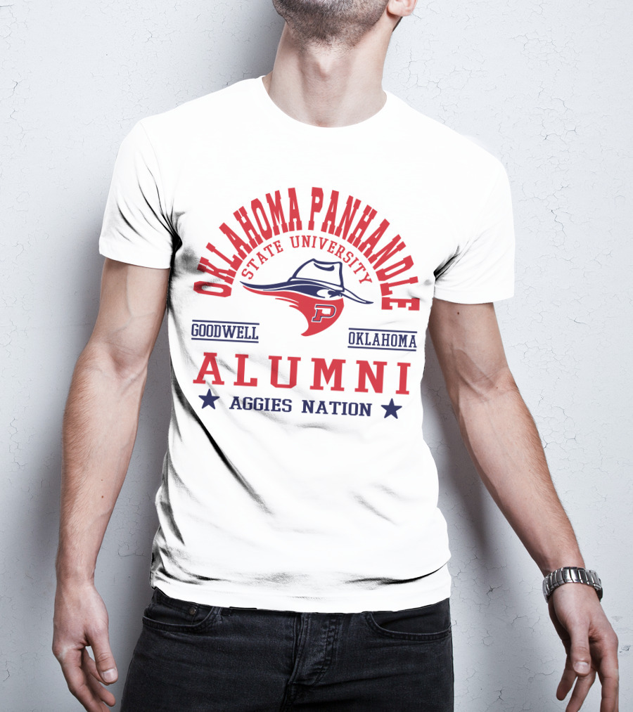 Oklahoma Panhandle State University Alumni Aggies Nation Goodwell Oklahoma T-Shirt