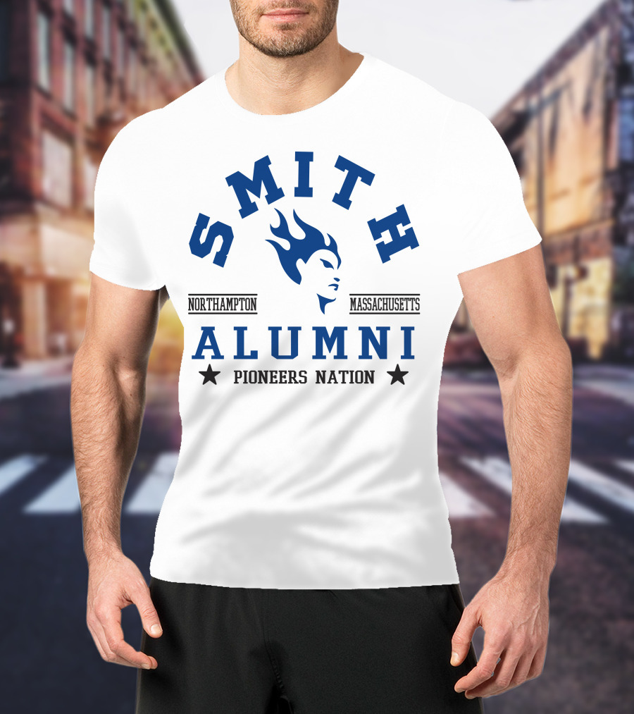 Smith College Alumni Northampton Massachusetts Pioneers Nation T-Shirt