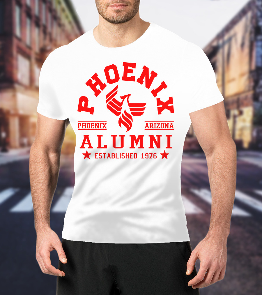 Phoenix Arizona Alumni Established 1976 T-Shirt
