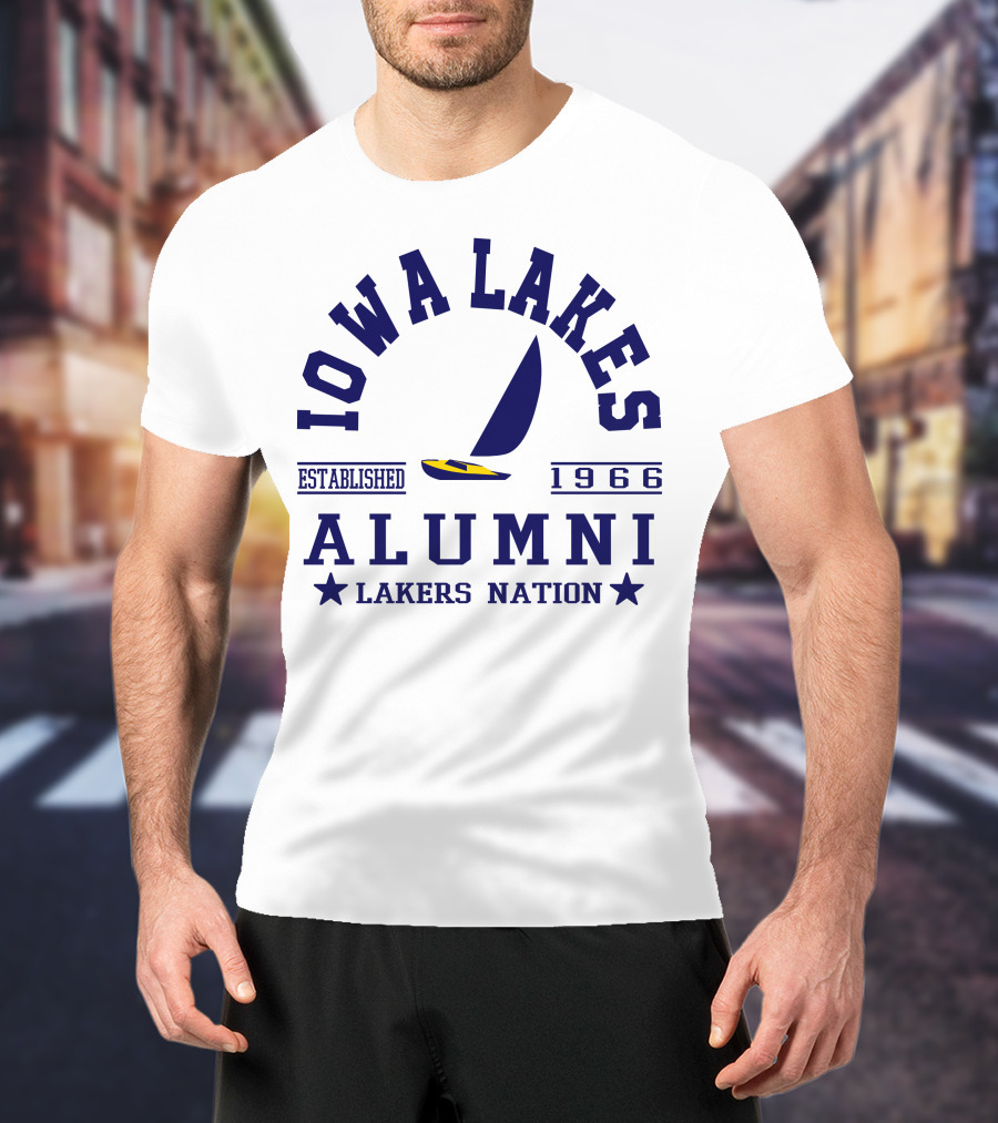 Iowa Lakes Alumni Established 1966 Lakers Nation T-Shirt