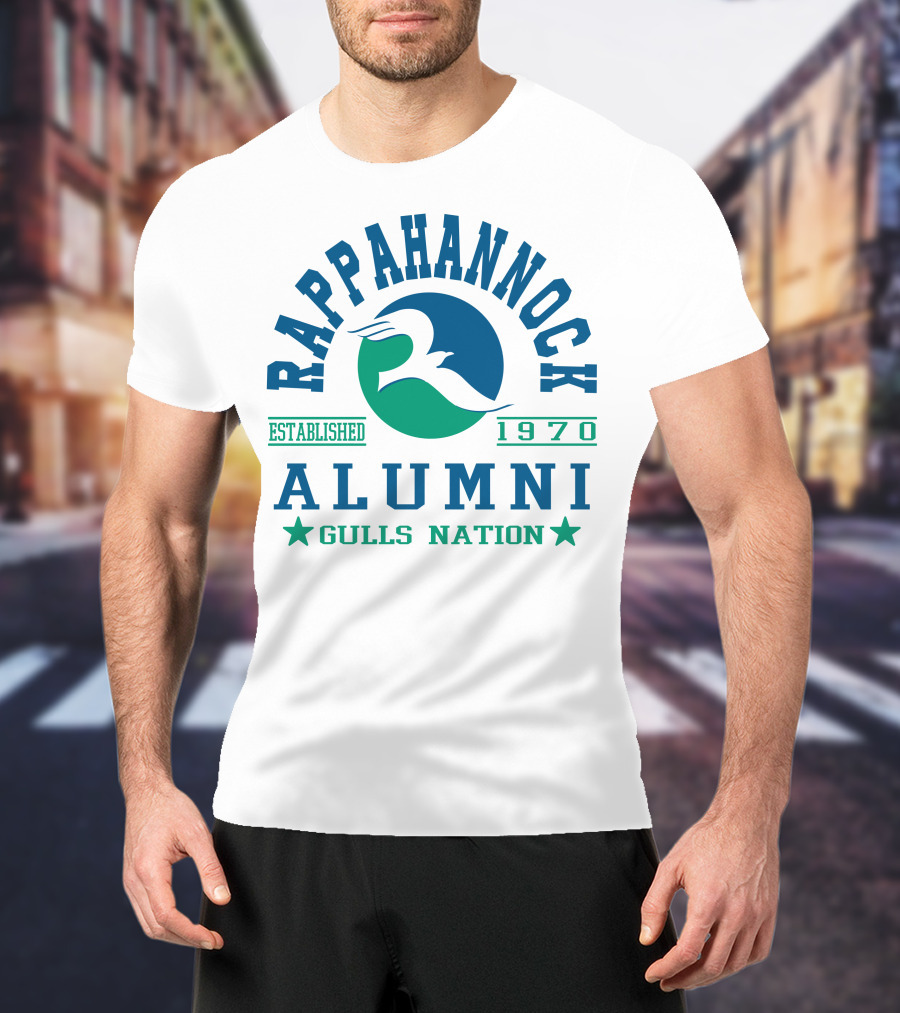 Rappahannock Alumni Established 1970 Gulls Nation T-Shirt