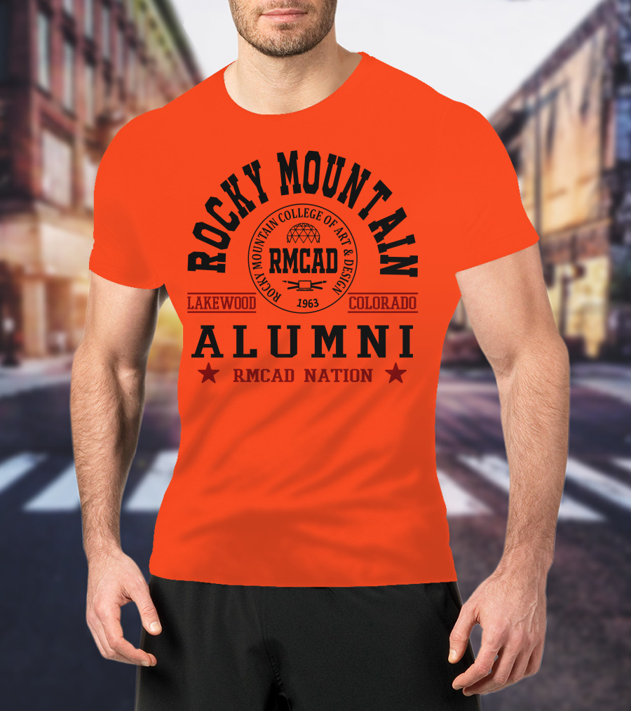 Rocky Mountain College Of Art And Design Alumni Lakewood Colorado RMCAD Nation T-Shirt
