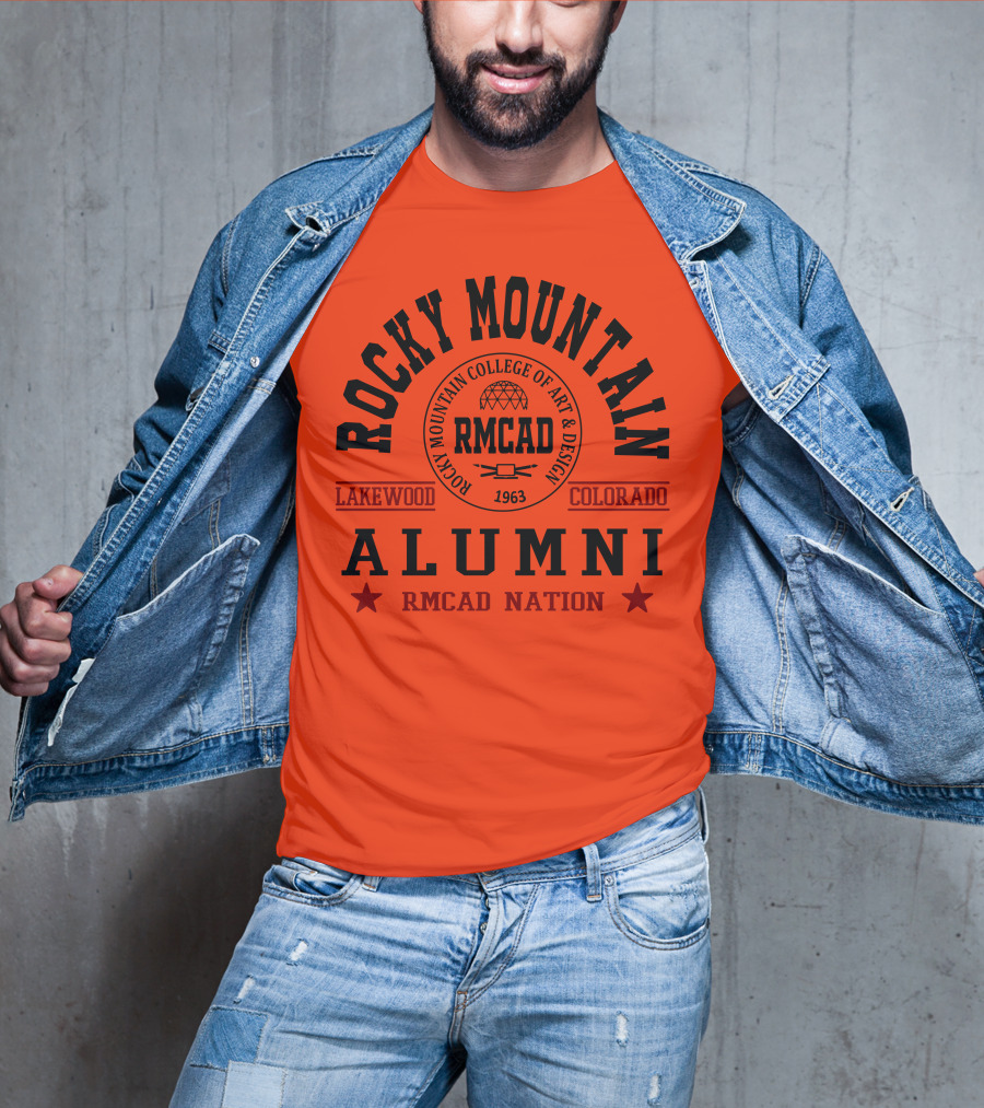Rocky Mountain College Of Art And Design Alumni Lakewood Colorado RMCAD Nation T-Shirt