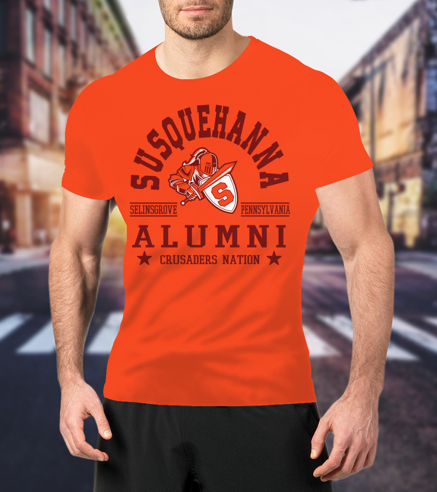 Susquehanna Alumni Crusaders Nation Selinsgrove Pennsylvania T-Shirt