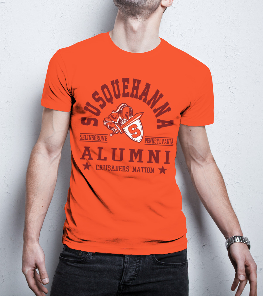 Susquehanna Alumni Crusaders Nation Selinsgrove Pennsylvania T-Shirt