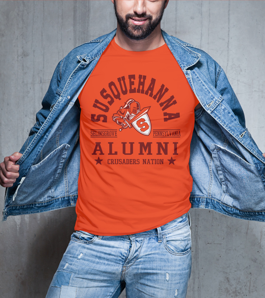 Susquehanna Alumni Crusaders Nation Selinsgrove Pennsylvania T-Shirt
