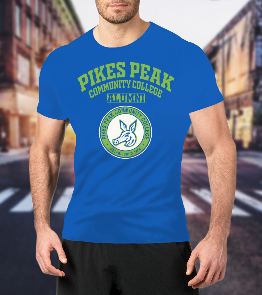 Pikes Peak Community College Alumni Established 1968 T-Shirt