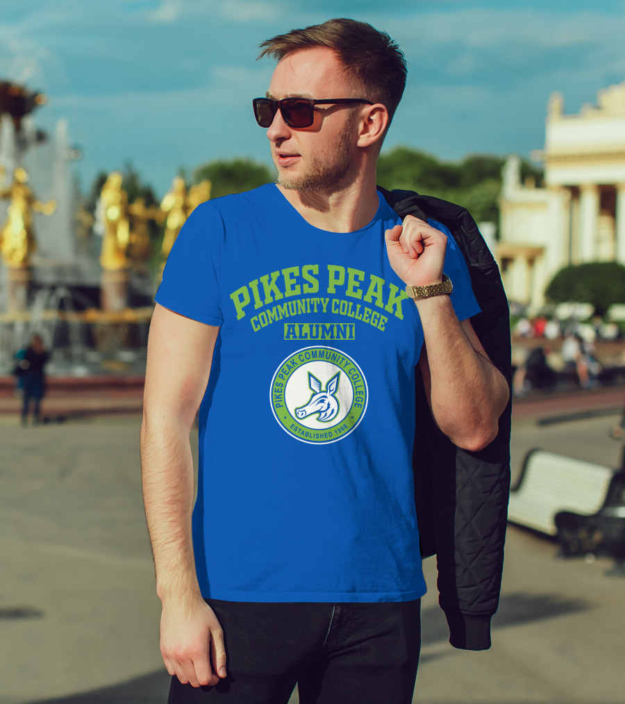 Pikes Peak Community College Alumni Established 1968 T-Shirt