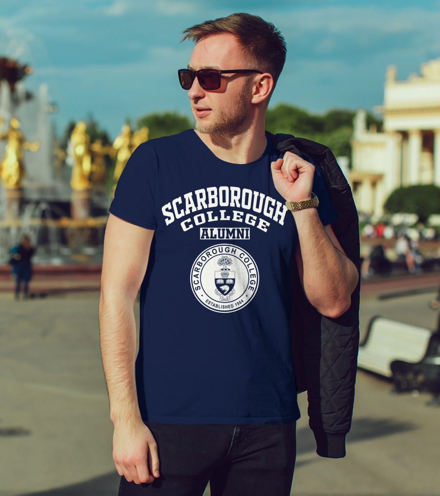 Scarborough College Alumni Established 1964 Crest T-Shirt