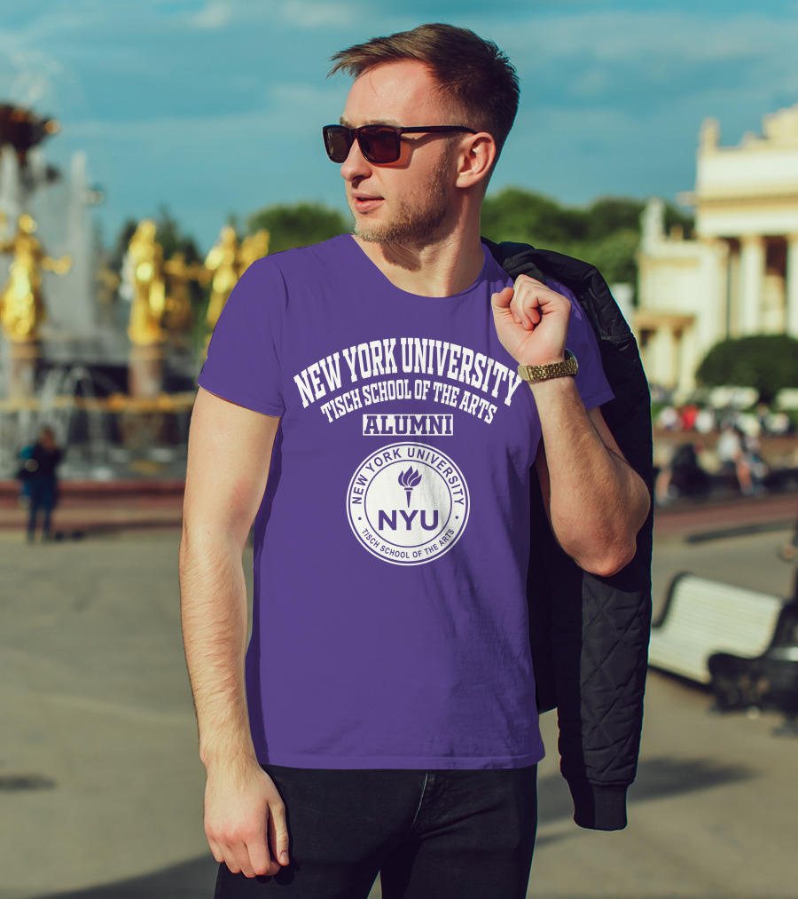 New York University Tisch School Of The Arts Alumni NYU Torch T-Shirt