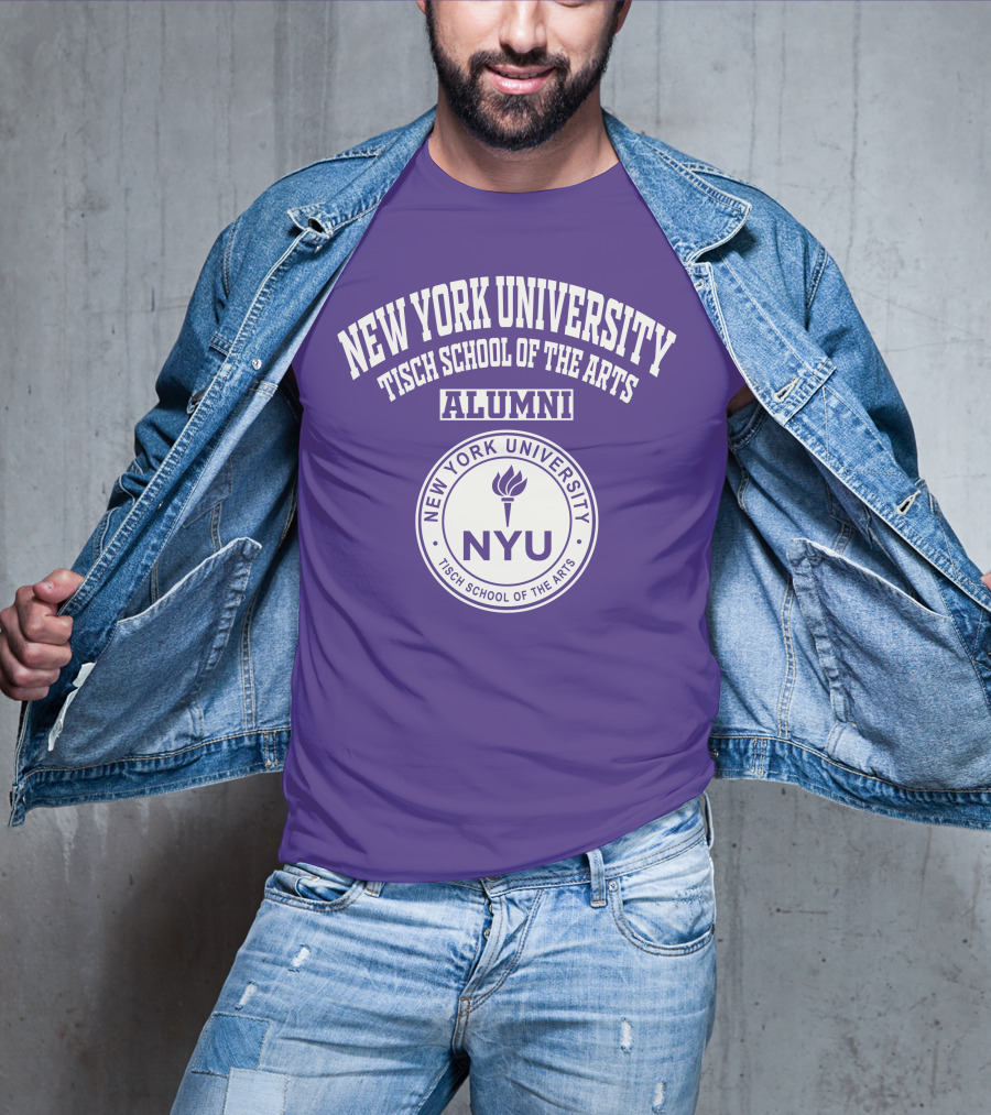 New York University Tisch School Of The Arts Alumni NYU Torch T-Shirt