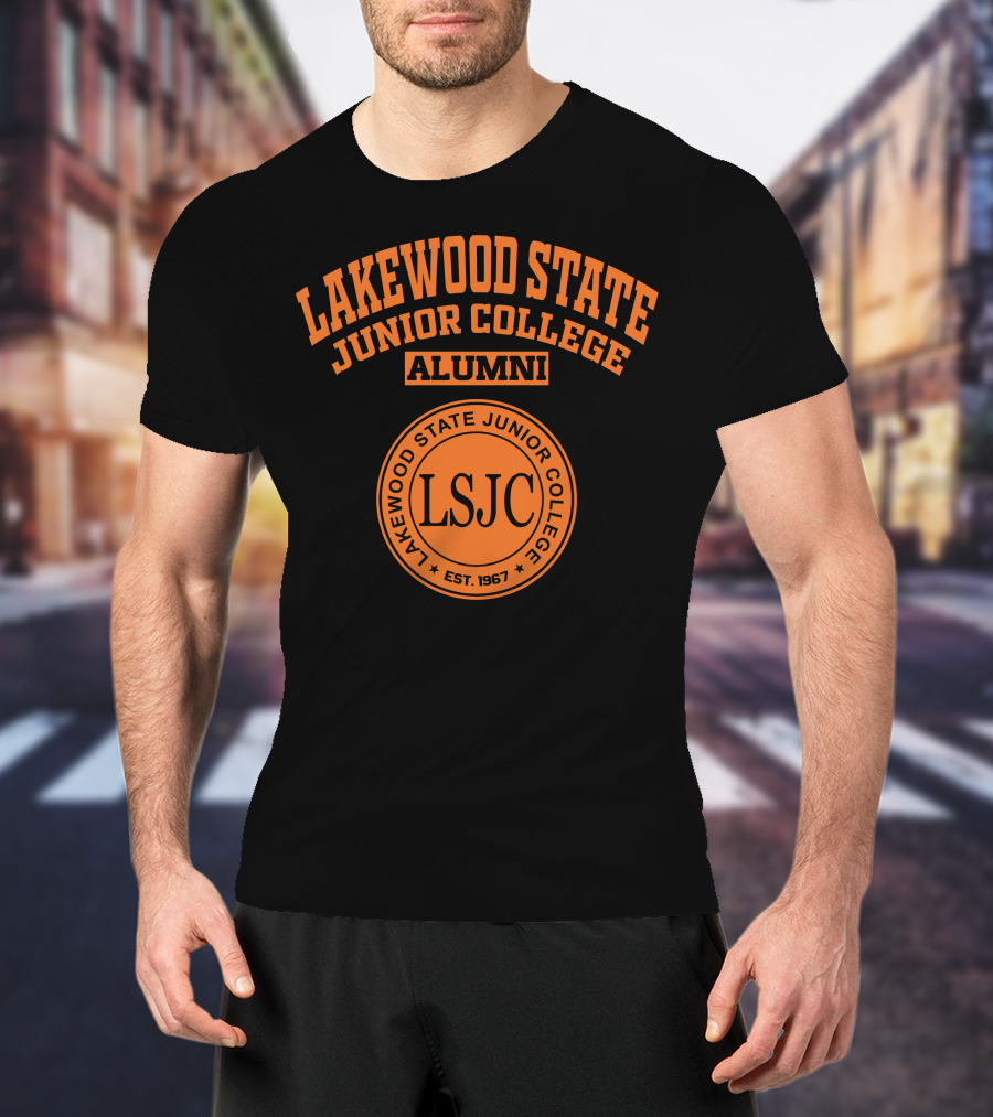 Lakewood State Junior College Alumni LSJC Est. 1967 Orange T-Shirt