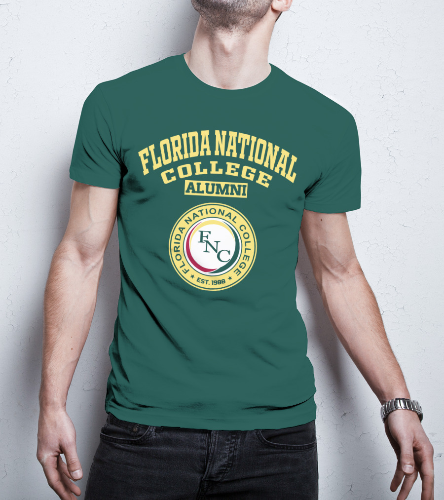 Florida National College Alumni FNC Est. 1988 T-Shirt