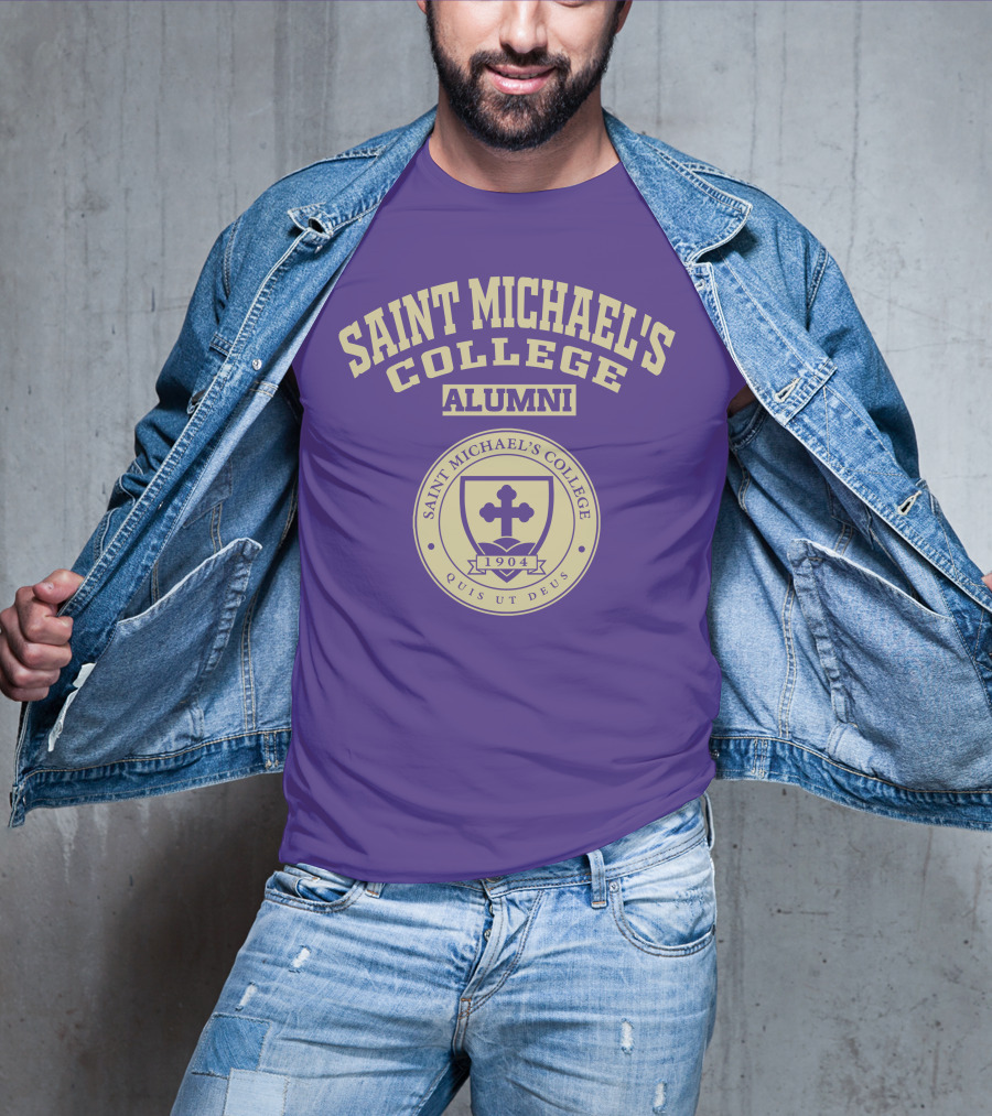 Saint Michael's College Alumni 1904 Quis Ut Deus T-Shirt
