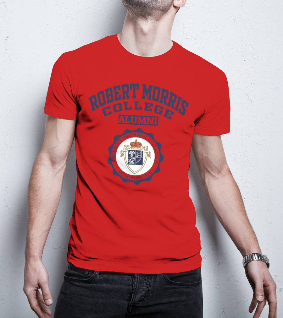Robert Morris College Alumni Established 1921 Crest T-Shirt
