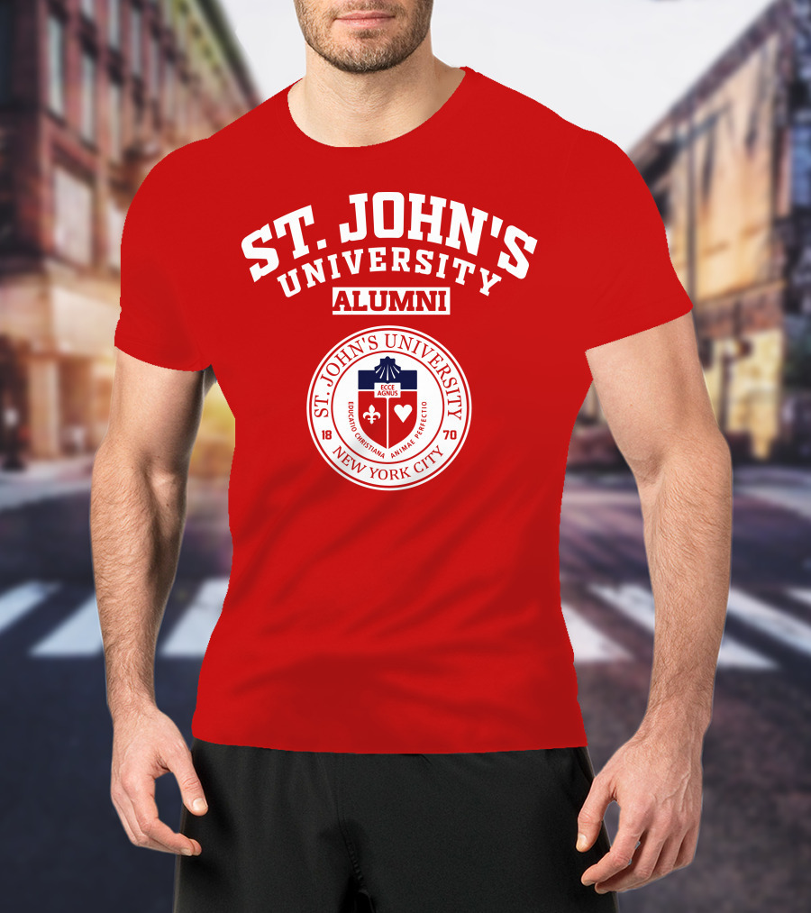St. John's University Alumni New York City 1870 Ecce Agnus T-Shirt