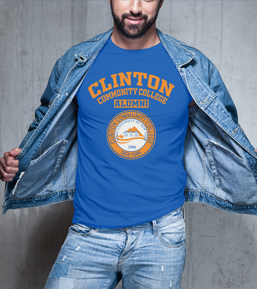 Clinton Community College Alumni State University Of New York 1966 T-Shirt