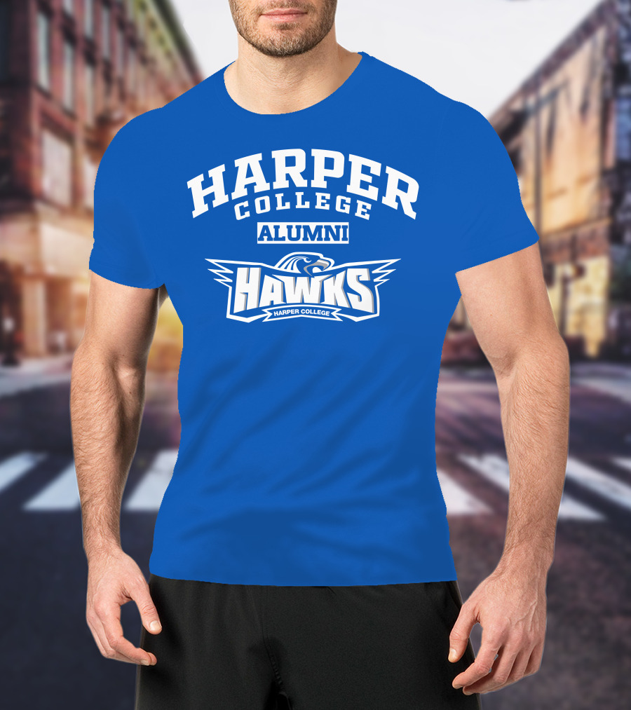 Harper College Alumni Hawks Harper College T-Shirt