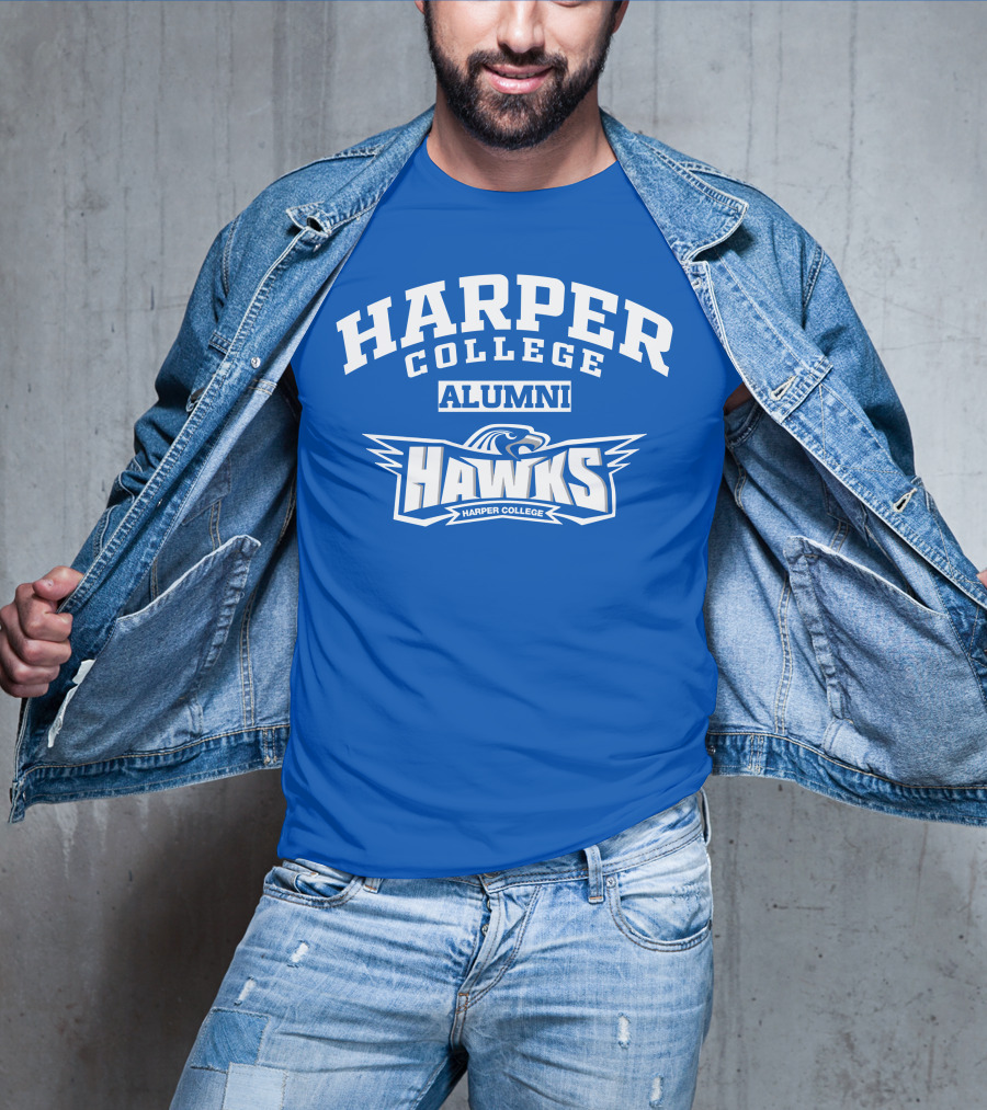 Harper College Alumni Hawks Harper College T-Shirt
