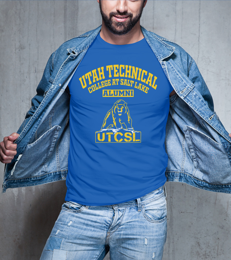 Utah Technical College At Salt Lake Alumni UTCSL Bear T-Shirt