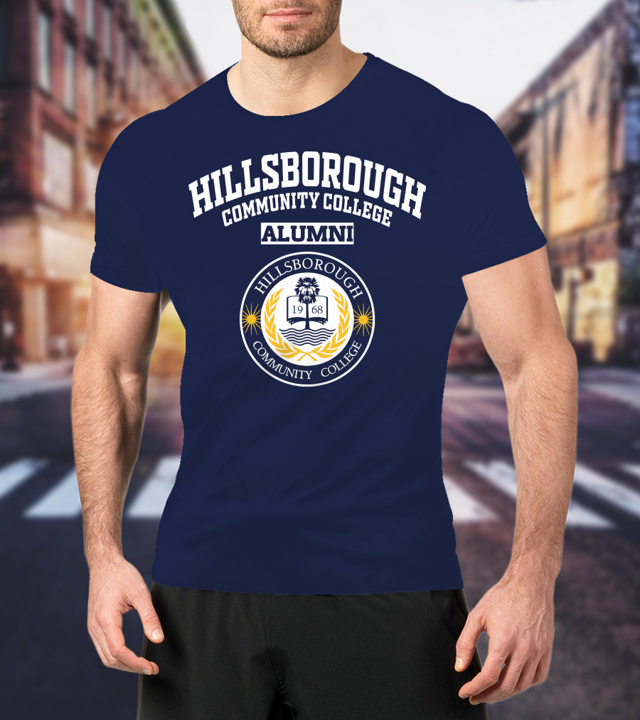 Hillsborough Community College Alumni 1968 Seal T-Shirt