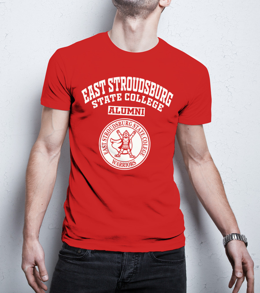 East Stroudsburg State College Alumni Warriors T-Shirt