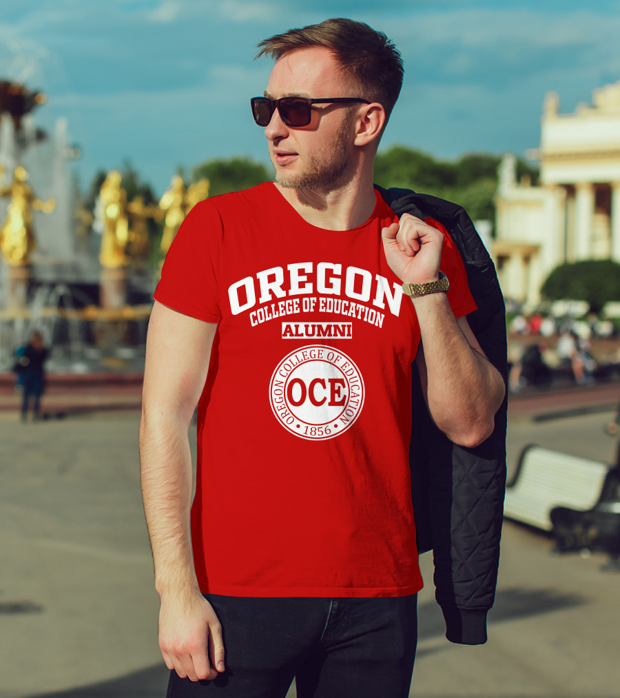 Oregon College Of Education Alumni 1856 OCE T-Shirt