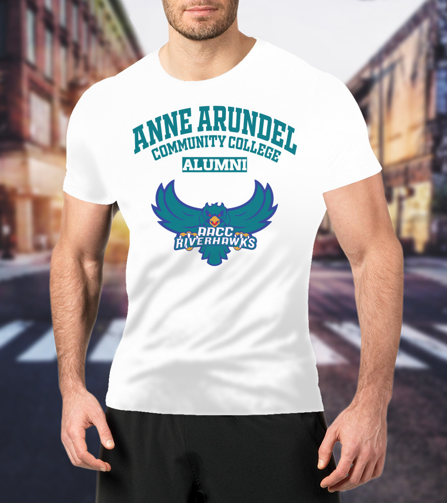 Anne Arundel Community College Alumni AACC Riverhawks T-Shirt