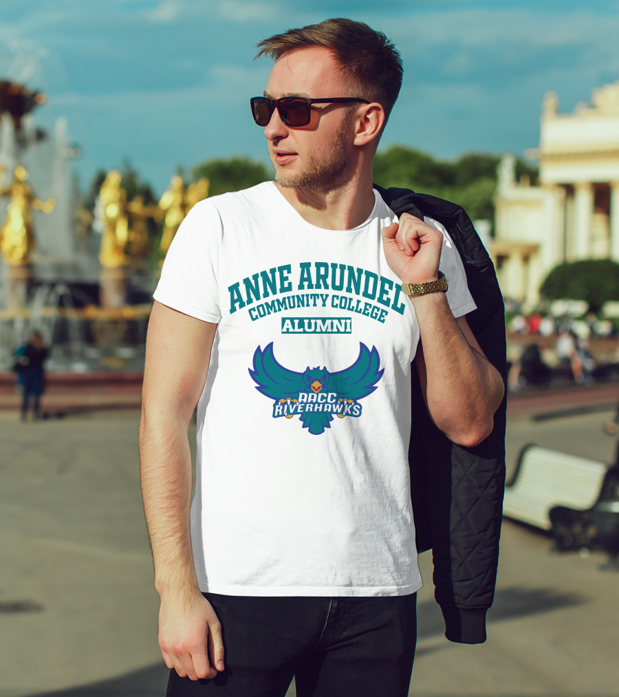 Anne Arundel Community College Alumni AACC Riverhawks T-Shirt