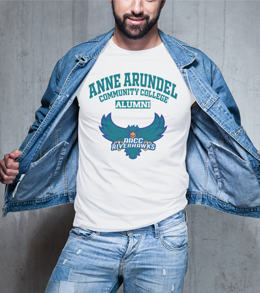 Anne Arundel Community College Alumni AACC Riverhawks T-Shirt