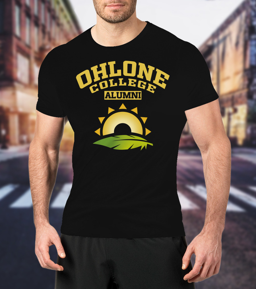 Ohlone College Alumni Sun And Leaf T-Shirt