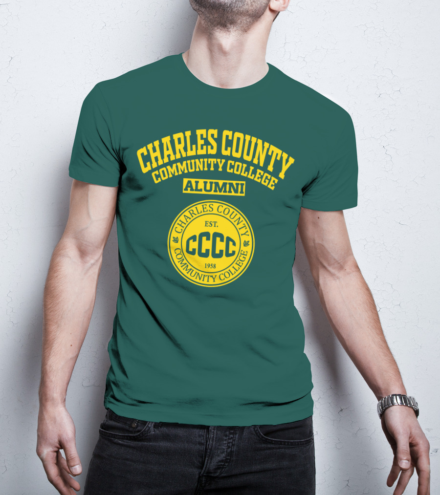 Charles County Community College Alumni Est. 1958 CCCC T-Shirt